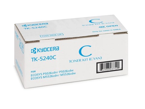 KYOCERA TK-5240C kaseta z tonerem 1 szt. Oryginalny Cyjan KYOCERA