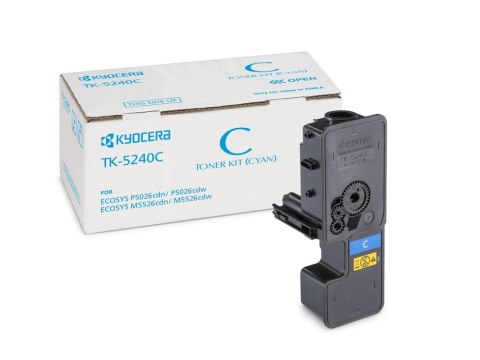 KYOCERA TK-5240C kaseta z tonerem 1 szt. Oryginalny Cyjan KYOCERA