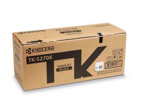 KYOCERA TK-5270K kaseta z tonerem 1 szt. Oryginalny Czarny KYOCERA