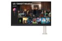 LG 32SQ780S-W monitor komputerowy 81,3 cm (32") 3840 x 2160 px 4K Ultra HD Biały LG