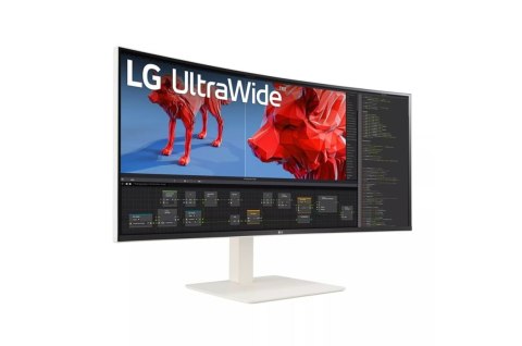 LG 38WR85QC-W monitor komputerowy 96,5 cm (38") 3840 x 1600 px UltraWide Quad HD LCD Biały LG