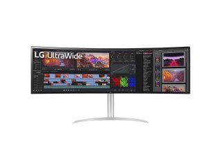 LG 49BQ95C-W monitor komputerowy 124,5 cm (49") 5120 x 1440 px UltraWide Dual Quad HD Biały LG