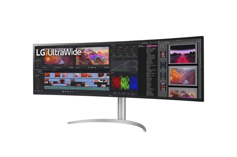 LG 49BQ95C-W monitor komputerowy 124,5 cm (49") 5120 x 1440 px UltraWide Dual Quad HD Biały LG