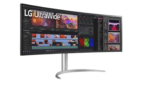 LG 49BQ95C-W monitor komputerowy 124,5 cm (49") 5120 x 1440 px UltraWide Dual Quad HD Biały LG