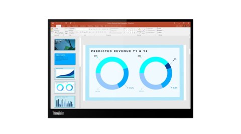 Lenovo ThinkVision M14d LED display 35,6 cm (14") 2240 x 1400 px 2.2K Czarny Lenovo