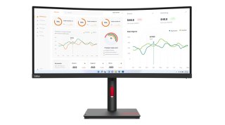 Lenovo ThinkVision T34w-30 LED display 86,4 cm (34") 3440 x 1440 px Wide Quad HD Czarny Lenovo