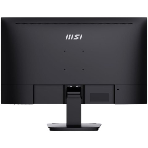 MSI Pro MP273A monitor komputerowy 68,6 cm (27") 1920 x 1080 px Full HD LED Czarny MSI