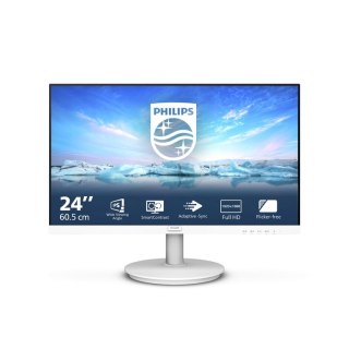 Philips V Line 241V8AW/00 LED display 60,5 cm (23.8") 1920 x 1080 px Full HD LCD Biały Philips