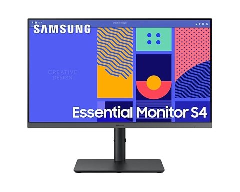 Samsung LS24C430GAUXEN monitor komputerowy 61 cm (24") 1920 x 1080 px Full HD LED Czarny Samsung