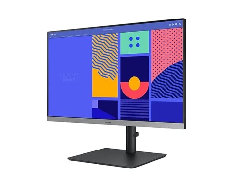 Samsung LS24C432GAUXEN monitor komputerowy 61 cm (24") 1920 x 1080 px Full HD LED Czarny Samsung