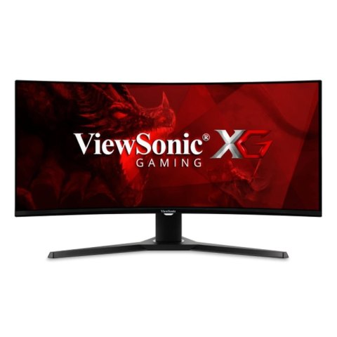 Viewsonic VX Series VX3418-2KPC LED display 86,4 cm (34") 3440 x 1440 px Wide Quad HD Czarny Viewsonic