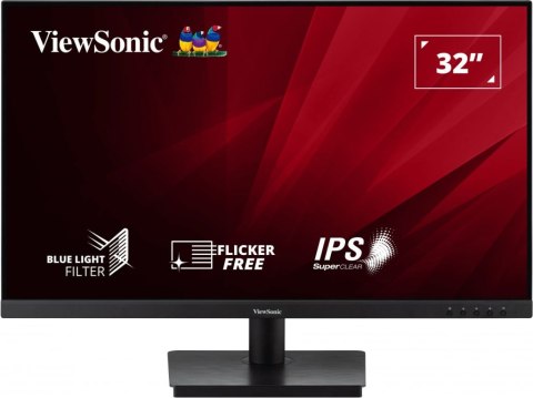 Viewsonic VA VA3209-2K-MHD monitor komputerowy 81,3 cm (32") 2560 x 1440 px Quad HD Czarny Viewsonic