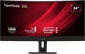 Viewsonic VG3456C monitor komputerowy 86,4 cm (34") 3440 x 1440 px UltraWide Quad HD LED Czarny Viewsonic