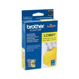 Brother LC-980Y nabój z tuszem 1 szt. Oryginalny Żółty Brother