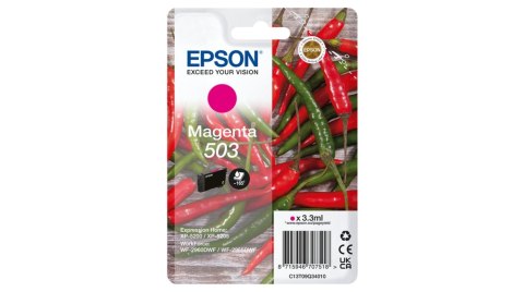 Epson 503 nabój z tuszem 1 szt. Oryginalny Standardowa wydajność Purpurowy Epson