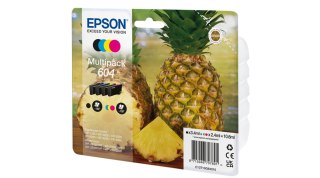 Epson 604 nabój z tuszem 4 szt. Zamiennik Standardowa wydajność Czarny, Cyjan, Purpurowy, Żółty Epson