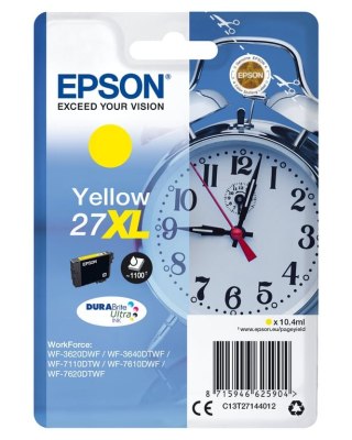 Epson Alarm clock Singlepack Yellow 27XL DURABrite Ultra Ink Epson