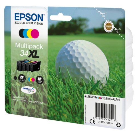 Epson Golf ball Multipack 4-colours 34XL DURABrite Ultra Ink Epson