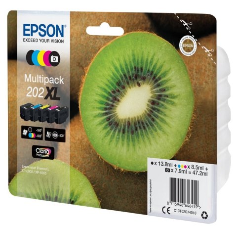 Epson Kiwi Multipack 5-colours 202XL Claria Premium Ink Epson