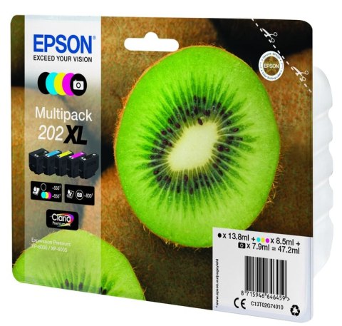 Epson Kiwi Multipack 5-colours 202XL Claria Premium Ink Epson