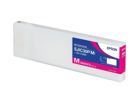 Epson SJIC30P(M): Ink cartridge for ColorWorks C7500G (Magenta) Epson