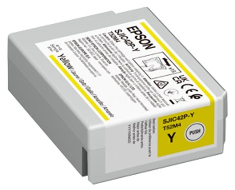 Epson SJIC42P-Y nabój z tuszem 1 szt. Oryginalny Żółty Epson