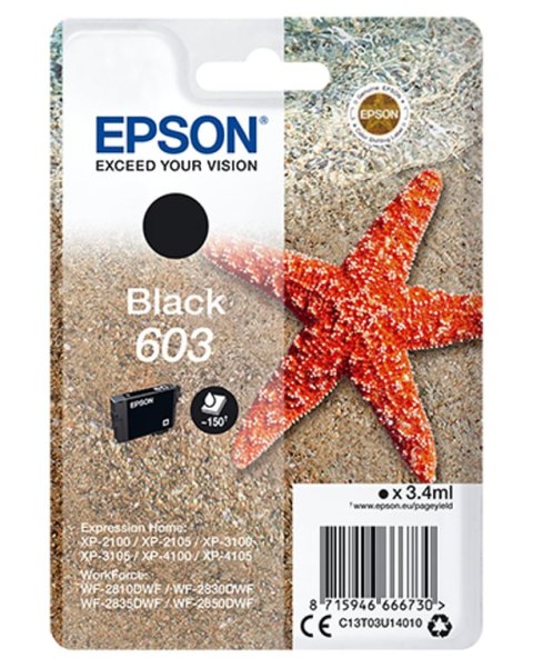 Epson Singlepack Black 603 Ink Epson