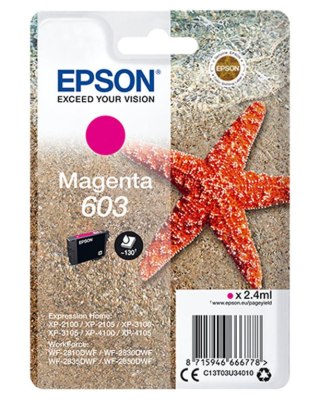 Epson Singlepack Magenta 603 Ink Epson