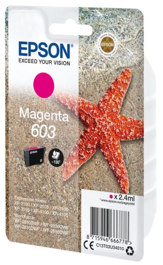 Epson Singlepack Magenta 603 Ink Epson