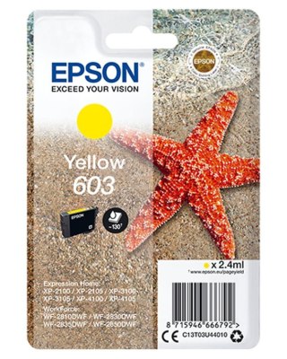 Epson Singlepack Yellow 603 Ink Epson