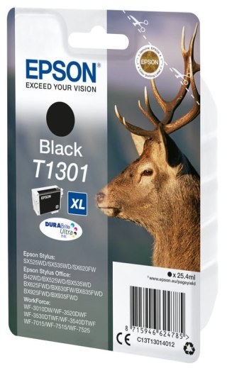 Epson Stag Wkład atramentowy Black T1301 DURABrite Ultra Ink Epson