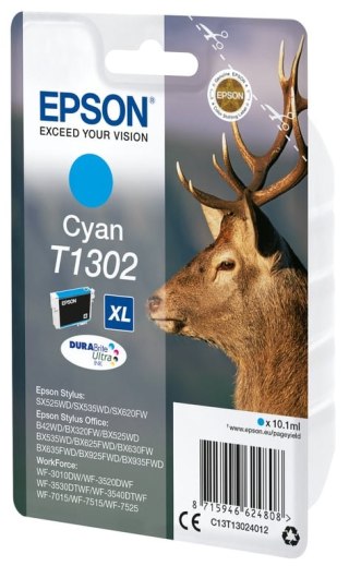 Epson Stag Wkład atramentowy Cyan T1302 DURABrite Ultra Ink Epson