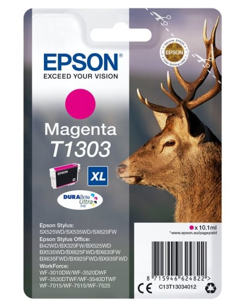 Epson Stag Wkład atramentowy Magenta T1303 DURABrite Ultra Ink Epson