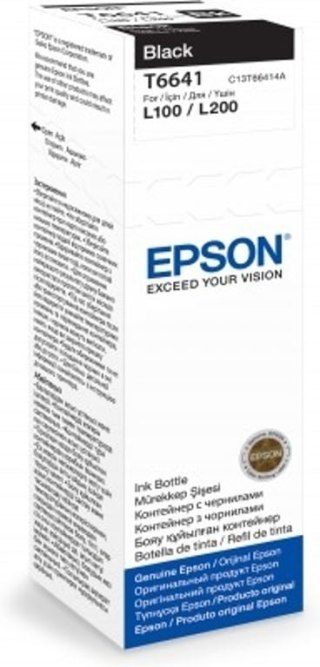 Epson T6641 Black ink bottle 70ml Epson