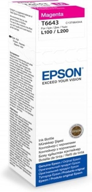 Epson T6643 Magenta ink bottle 70ml Epson