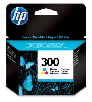 HP 300 oryginalny wkład atramentowy trójkolorowy HP