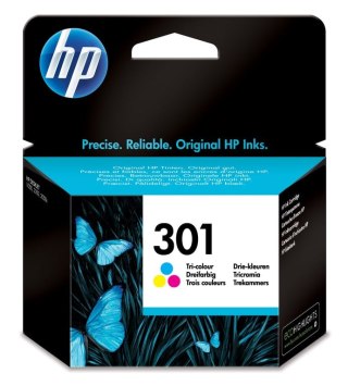 HP 301 oryginalny wkład atramentowy trójkolorowy HP