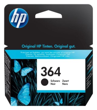 HP 364 oryginalny wkład atramentowy czarny HP