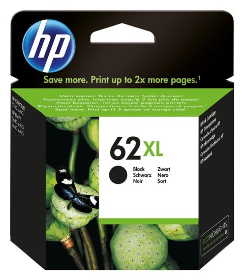 HP 62XL oryginalny wkład atramentowy czarny XL HP