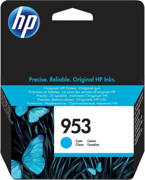 HP Oryginalny błękitny wkład atramentowy 953 HP