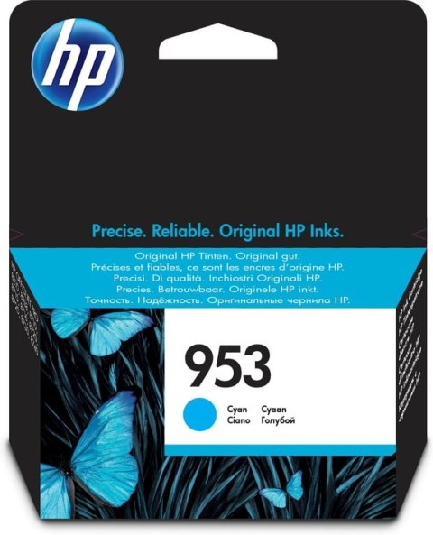 HP Oryginalny błękitny wkład atramentowy 953 HP