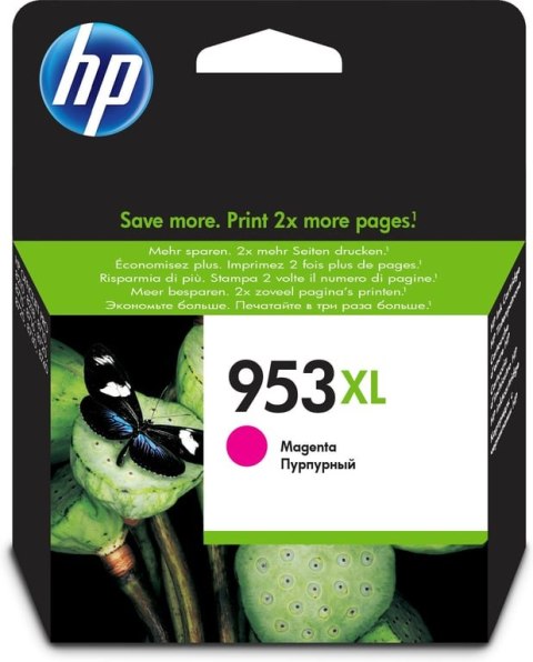 HP Oryginalny purpurowy wkład atramentowy 953XL HP