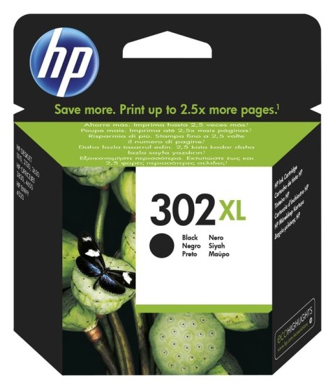 HP Oryginalny wkład atramentowy 302XL, czarny XL HP