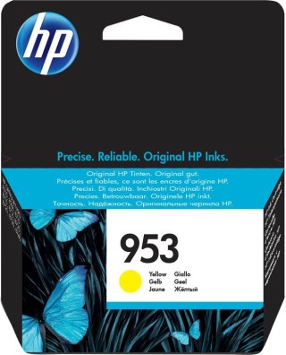 HP Oryginalny żółty wkład atramentowy 953 HP