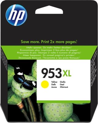 HP Oryginalny żółty wkład atramentowy 953XL HP