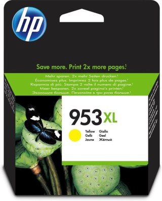 HP Oryginalny żółty wkład atramentowy 953XL HP