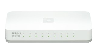 D-Link GO-SW-8E/E łącza sieciowe Nie zarządzany Fast Ethernet (10/100) Biały D-Link