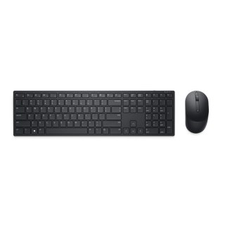 DELL KM5221W klawiatura Dołączona myszka RF Wireless QWERTY Skandynawia Czarny DELL