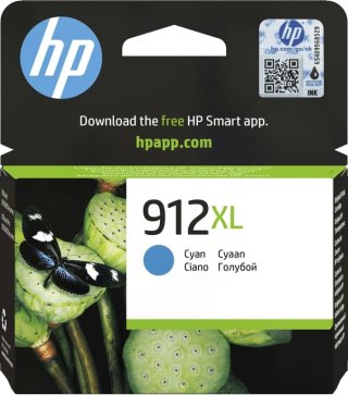 HP 912XL oryginalny wysokowydajny wkład atramentowy błękitny HP