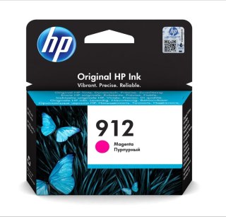 HP 912 oryginalny wkład atramentowy purpurowy HP